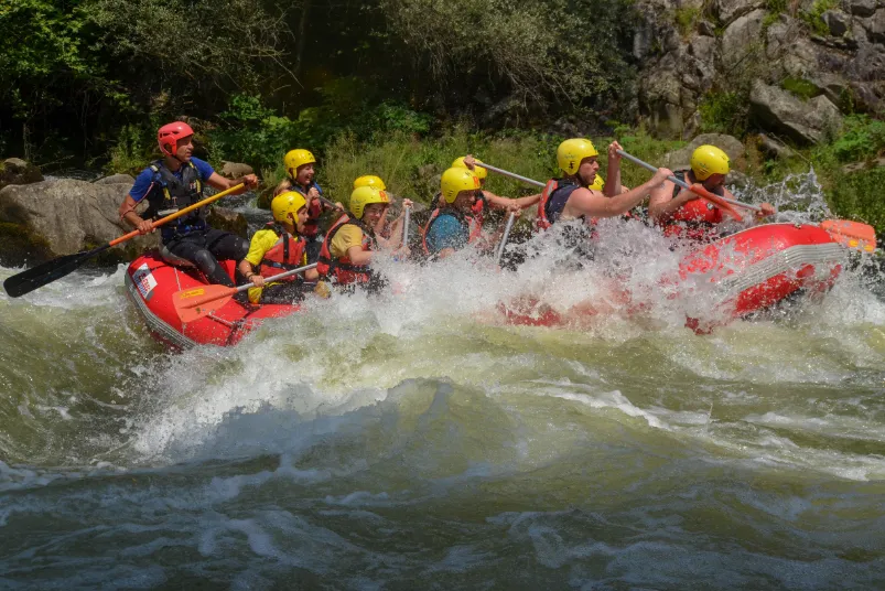 Rafttocht Nestos rivier Griekenland