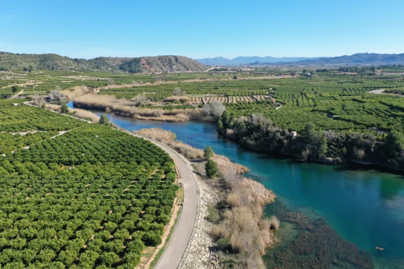 Jucar rivier Spanje Valencia