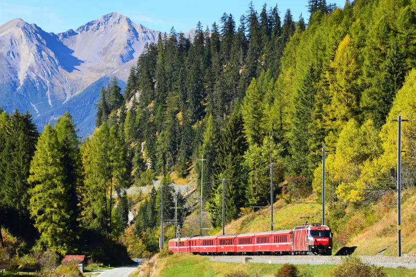 Albula trein