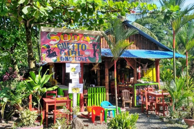 Vegetarisch eten in Costa Rica soda