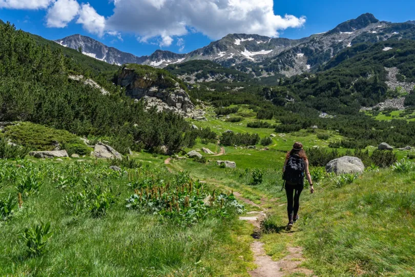 wandelen in Bansko, Pirin gebergte