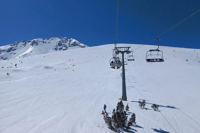 Wintersporten in Bansko, Bulgarije