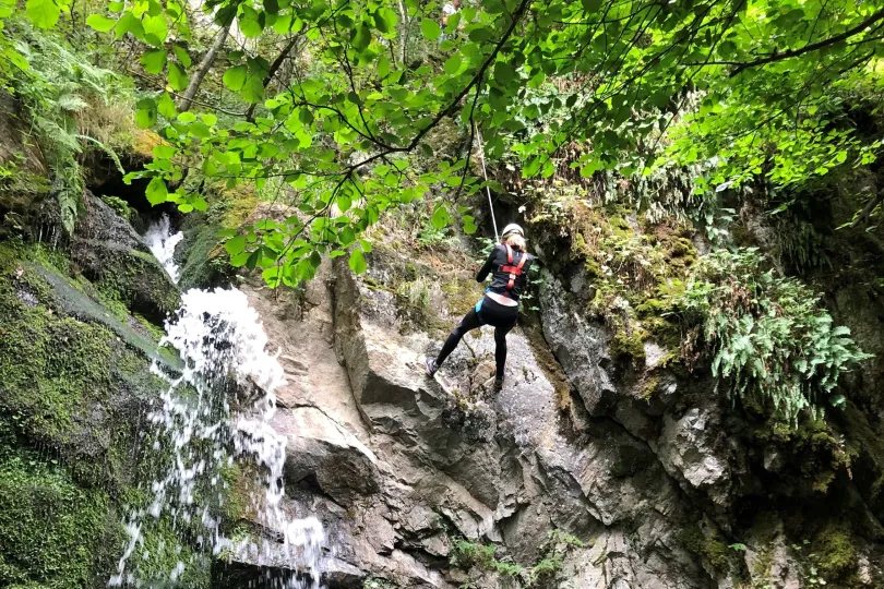 Canyoning in Bulgarije