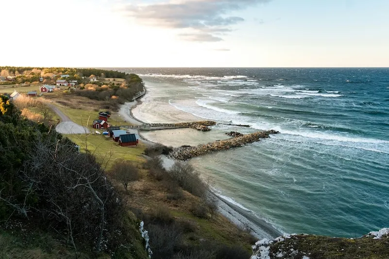 Gotland strand Zweden