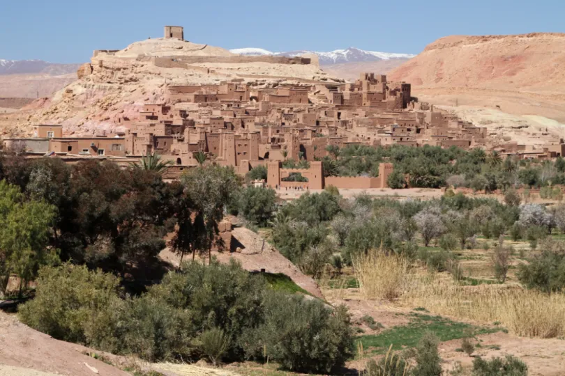 Marokko, Ait Ben Haddou, Kasbah.