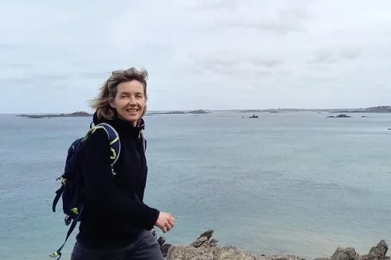 Bretagne expert Delphine wandelen langs de kust