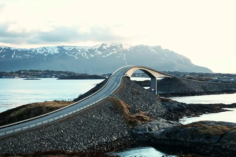 Atlantic Ocean Road Noorwegen