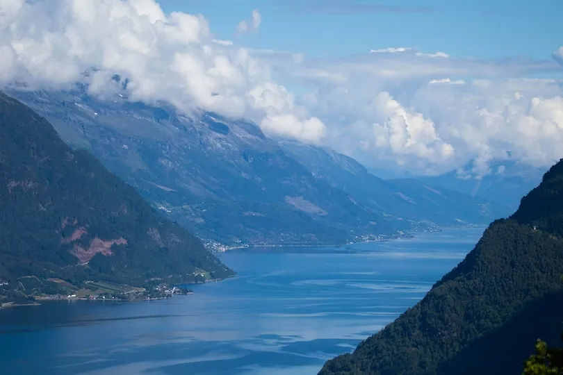 Hardangerfjord Noorwegen