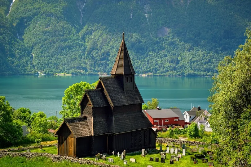 Urnes Stave kerk Noorwegen