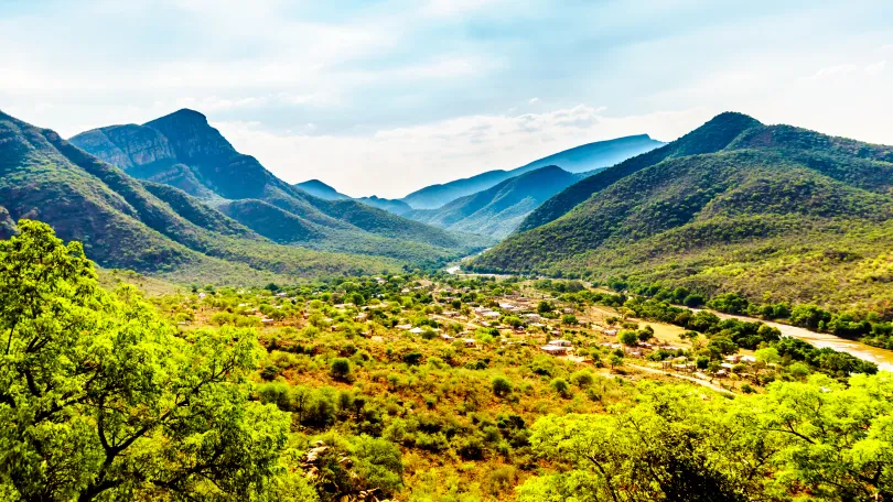 Zuid-Afrika Tzaneen landschap