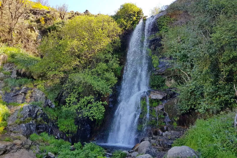 Waterval extremadura roadtrip.