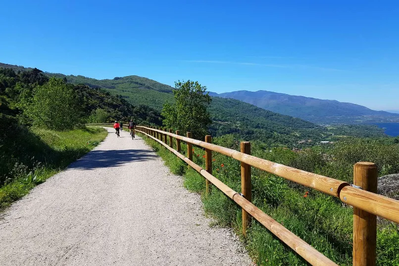 Via Verde in Spanje.