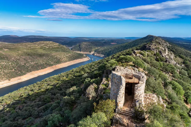 Monfrague NP in Spanje.