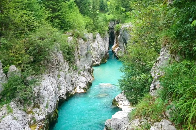 Tips Slovenië- Soca Canyon.