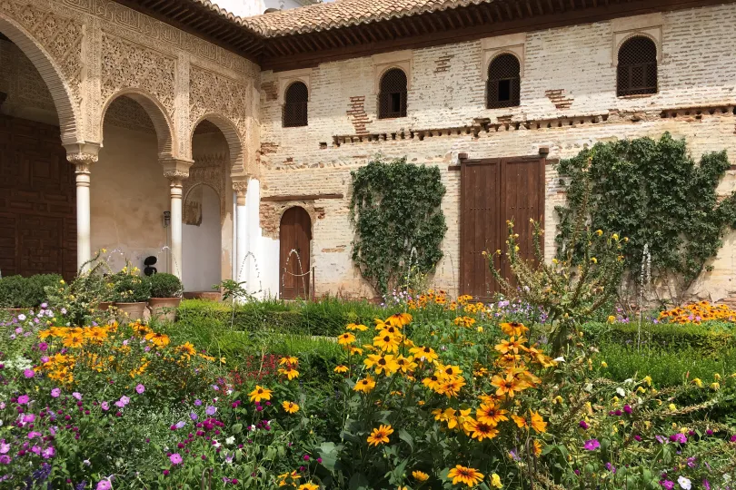 Alhambra Granada binnentuin