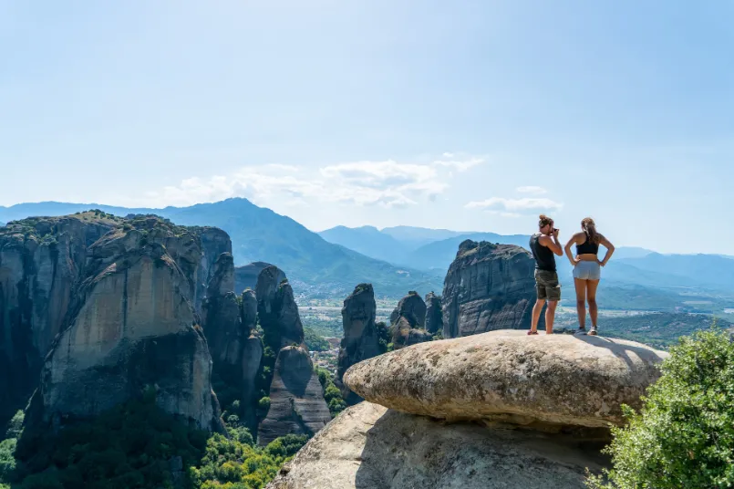 Meteora uitzicht