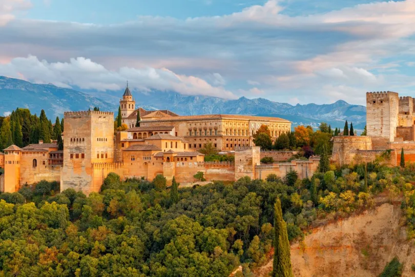 Alhambra in Granada Andalusie