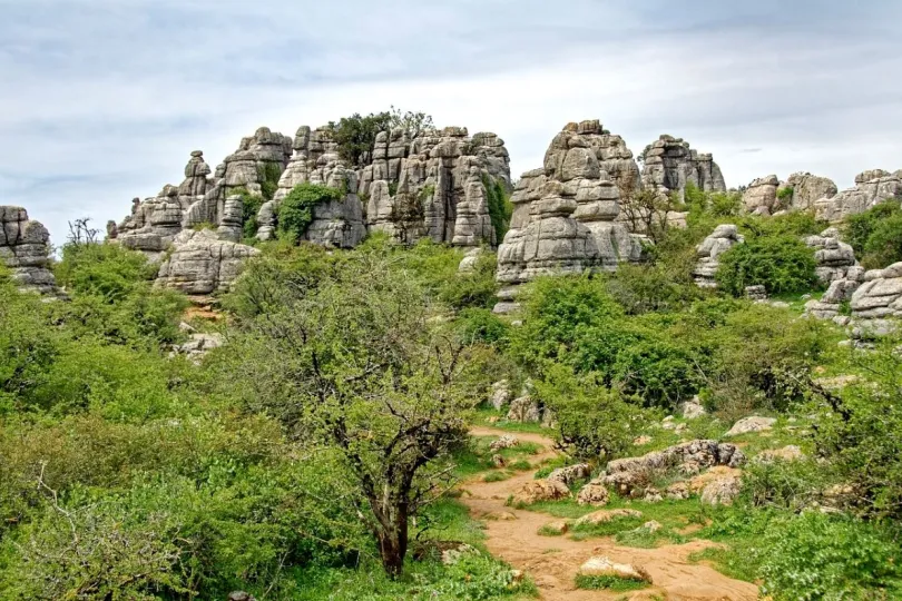 Natuurpark El Torcal Andalusie