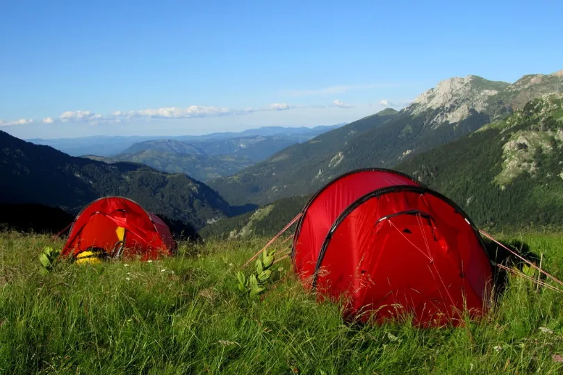 Montenegro kamperen.