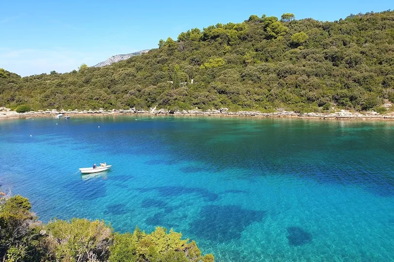 Korcula eiland Kroatië