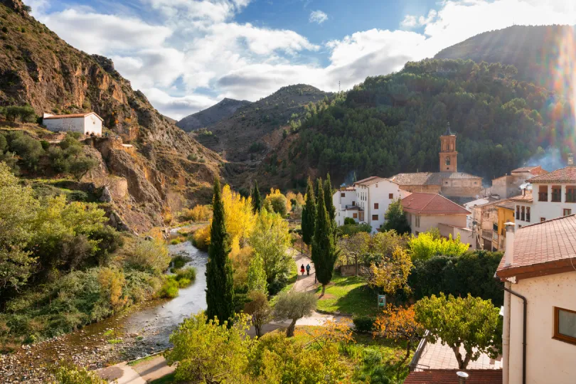 Scenic view Arnedillo Spain
