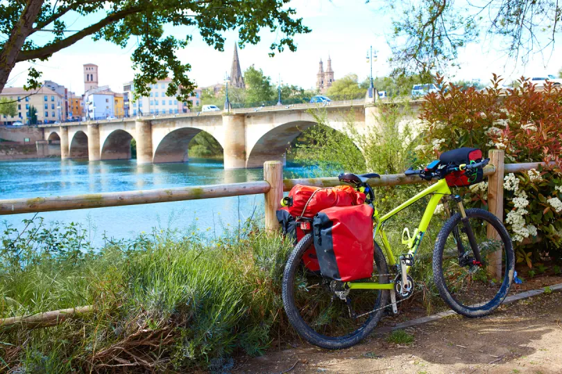 Brug over de Ebro in Logrono