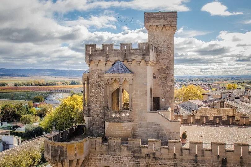 Olite paleis Navarra Spanje