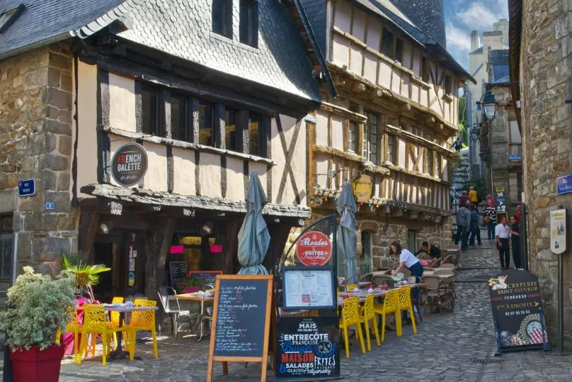 Auray stadsplein.