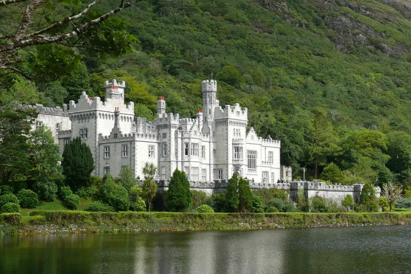 Abdij bij Kylemore ierland.