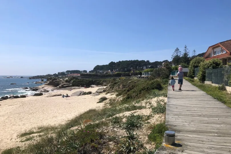 Praia da Lanzada in Spanje