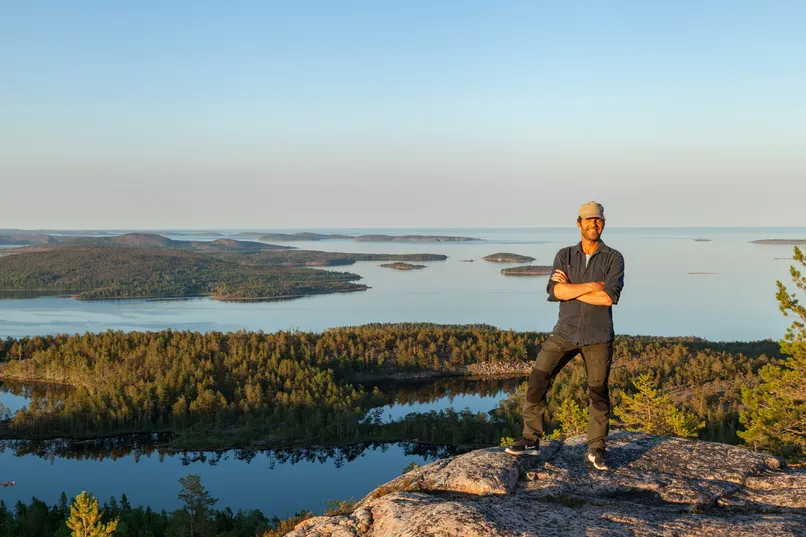 Hoga Kusten hiken in Zweden