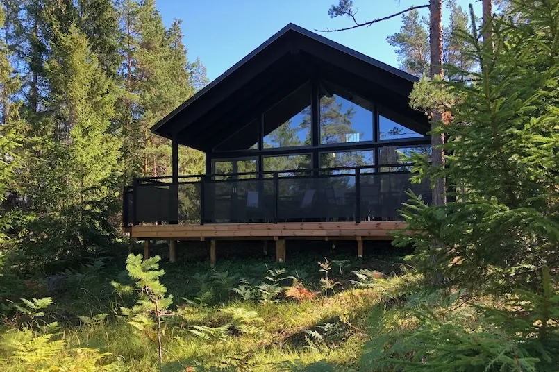 Overnachten op Gotland - vakantiehuisje Maven in de natuur. 