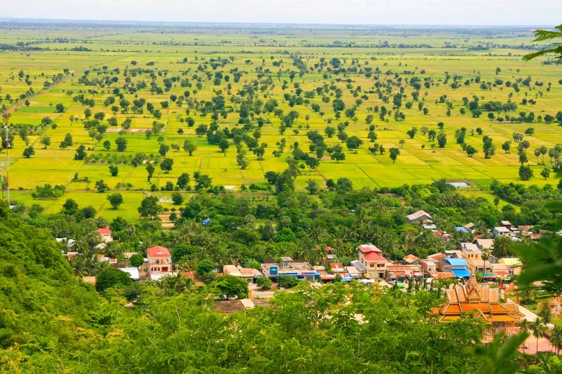 Avontuurlijke reis Cambodja - platteland in Battambang.