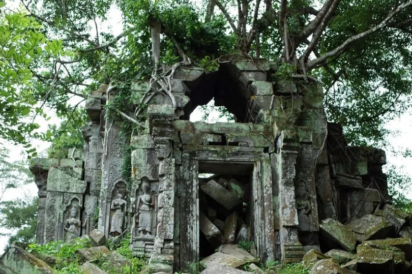 beste Cambodja vakantie -  Boeddhistische tempel Beng Melea.