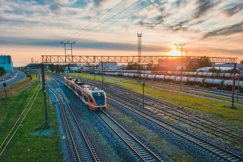 Trein in Tallinn. 