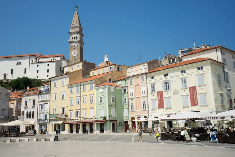 Plein Piran in Slovenië.