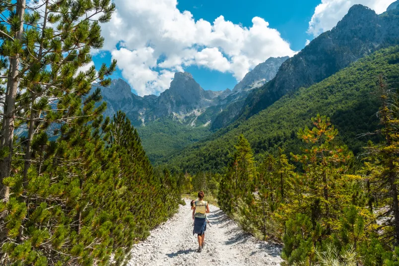 Wandelen Albanië