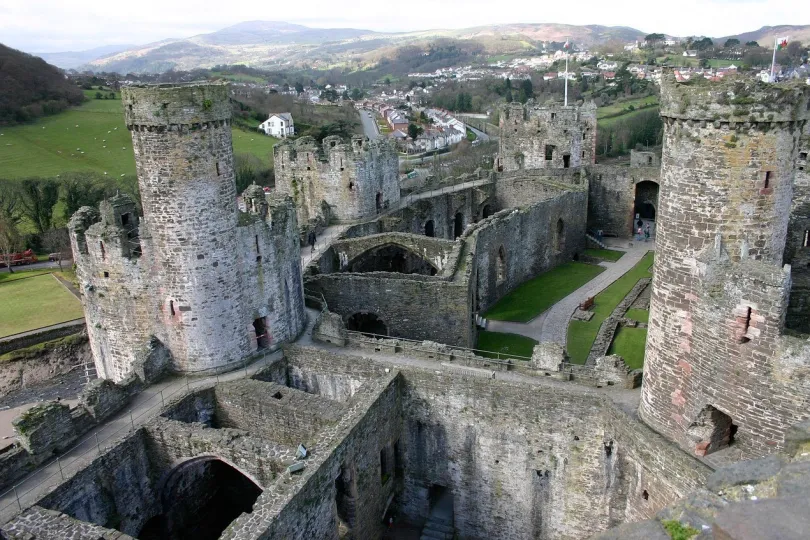 Rondreis Noord-Wales - kasteel in Conwy.