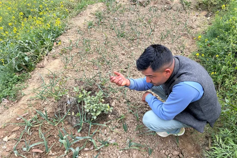 Boer Bijay bij het Green Intelligence-project in Nepal.