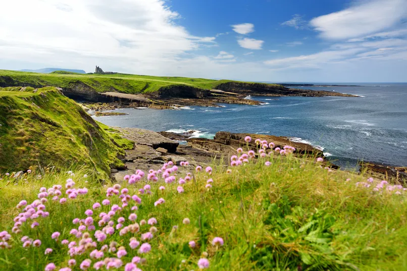 Uitzicht van het landschap in Mullaghmore Head.