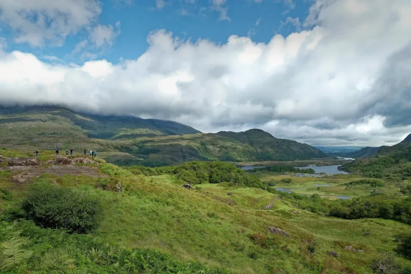 Ring of kerry landschap in Ierland.