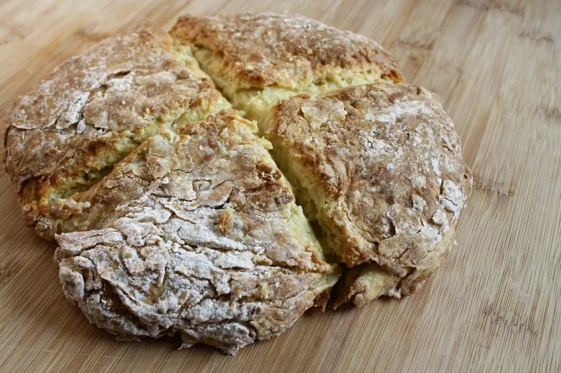 Typisch Iers eten-Soda brood, Ierland.