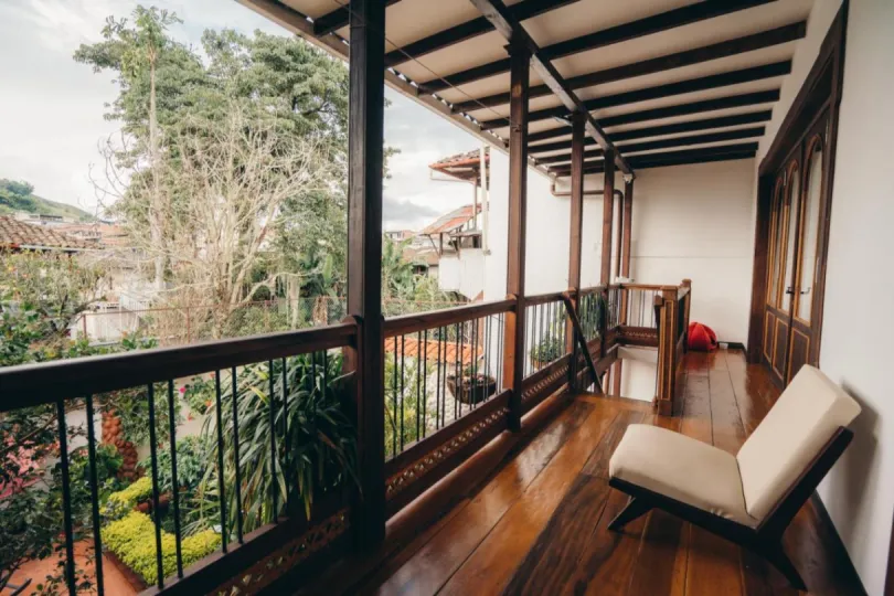 Hotel in Colombia.