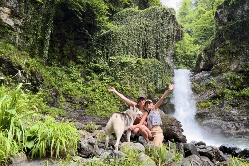 Reiservaringen in Georgië, Lagodekhi waterval.