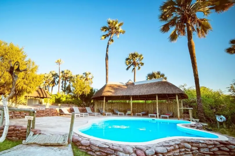 Accommodatie in Namibië.