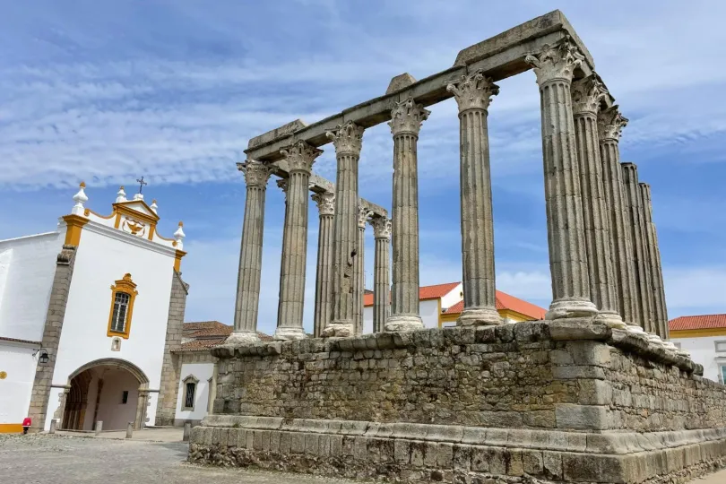 Barokke kerk in Portugal.
