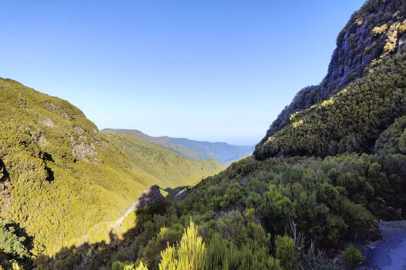 Vallei in Madeira. 