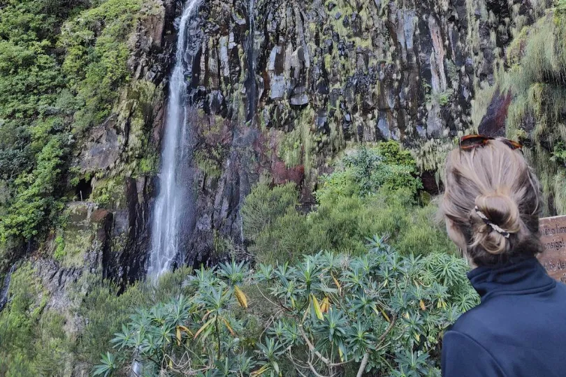 Waterval op Madeira. 
