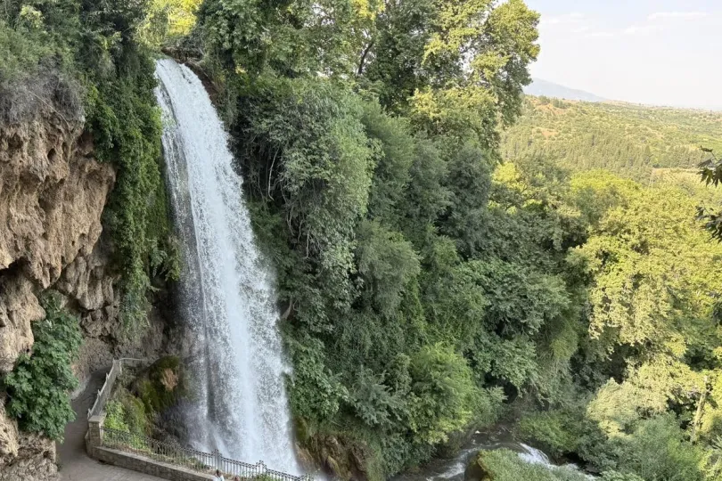 Waterval in Griekenland. 