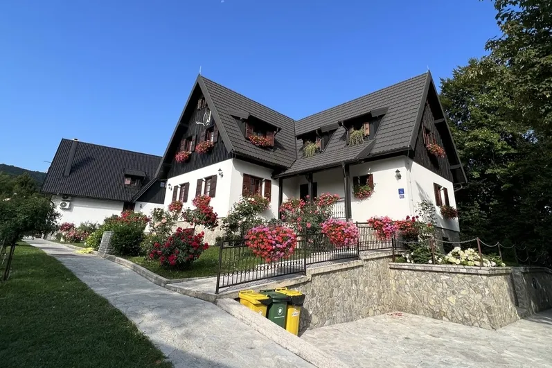 Pension in Plitvicka Jezera.